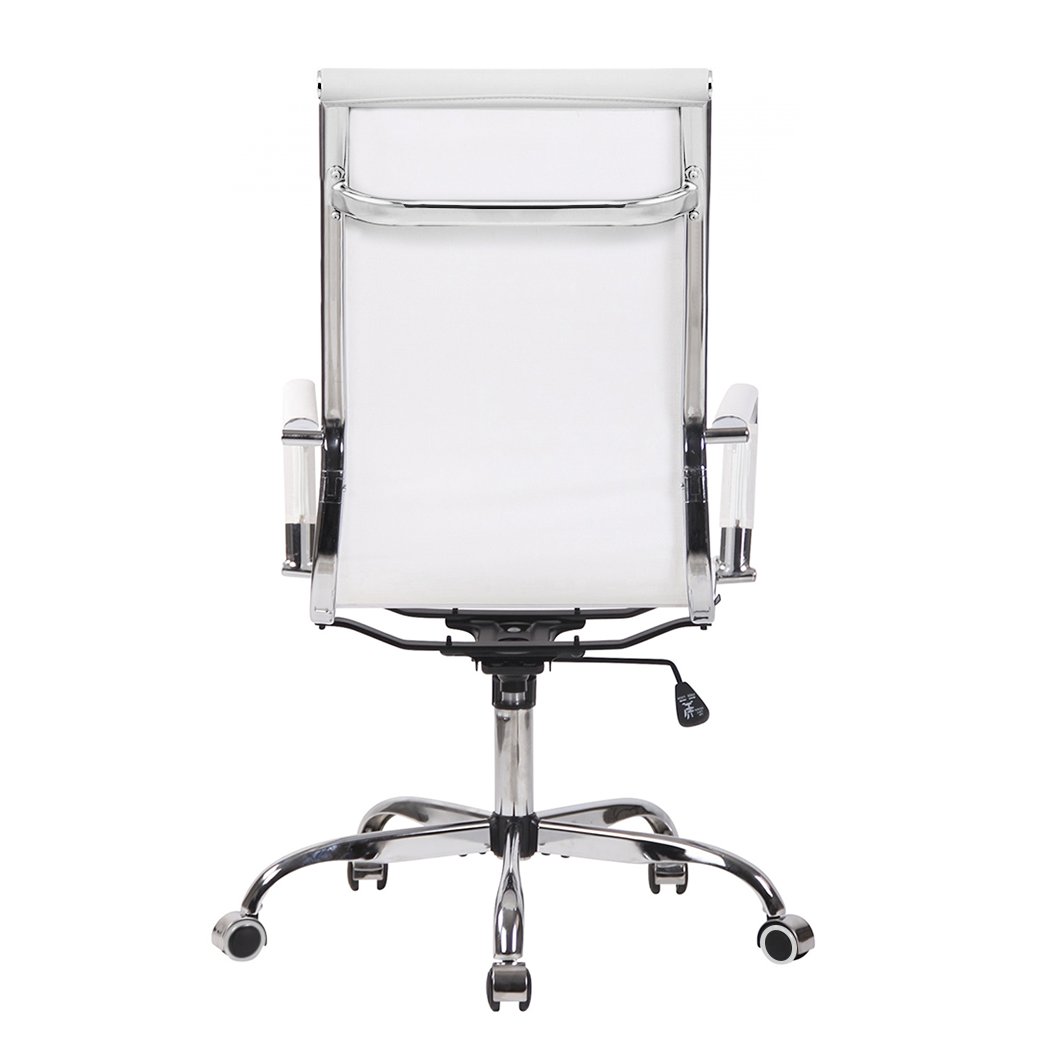 Silla presidencial RENZO de oficina de malla con respaldo alto y reposabrazos - Imagen 22 de 24