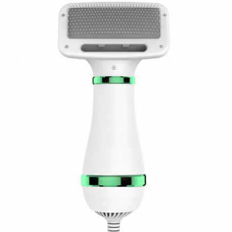 412521 Cepillo secador de pelo 2 en 1 para Mascotas ergonómico y ajustable