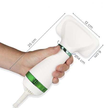 412521 Cepillo secador de pelo 2 en 1 para Mascotas ergonómico y ajustable