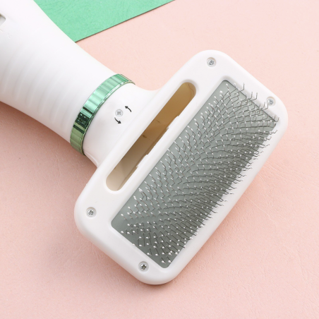 412521 Cepillo secador de pelo 2 en 1 para Mascotas ergonómico y ajustable