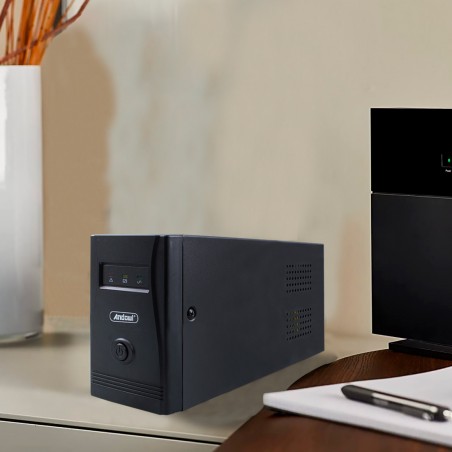 Fuente alimentación ininterrumpida UPS fuera de línea 1000VA Q-UP1100 generador