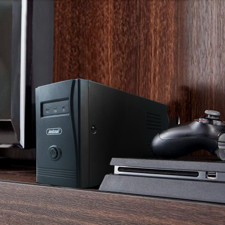 Fuente alimentación ininterrumpida UPS fuera de línea 1000VA Q-UP1100 generador