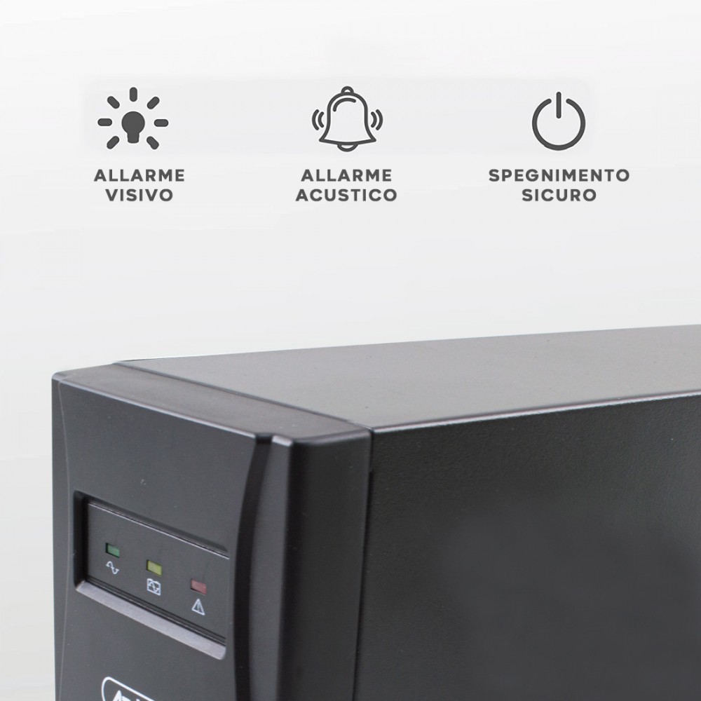 Fuente alimentación ininterrumpida UPS fuera de...