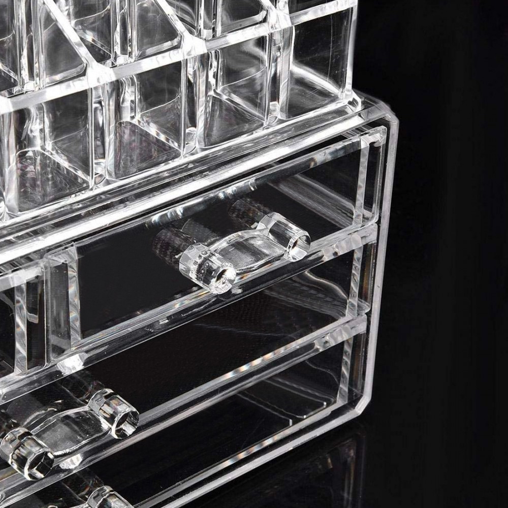 Organizador maquillaje transparente 20 espacios...