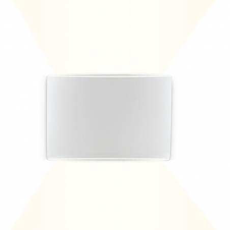 Aplique de pared de yeso GS-5016 G9 Montaje en pared emisión de luz doble