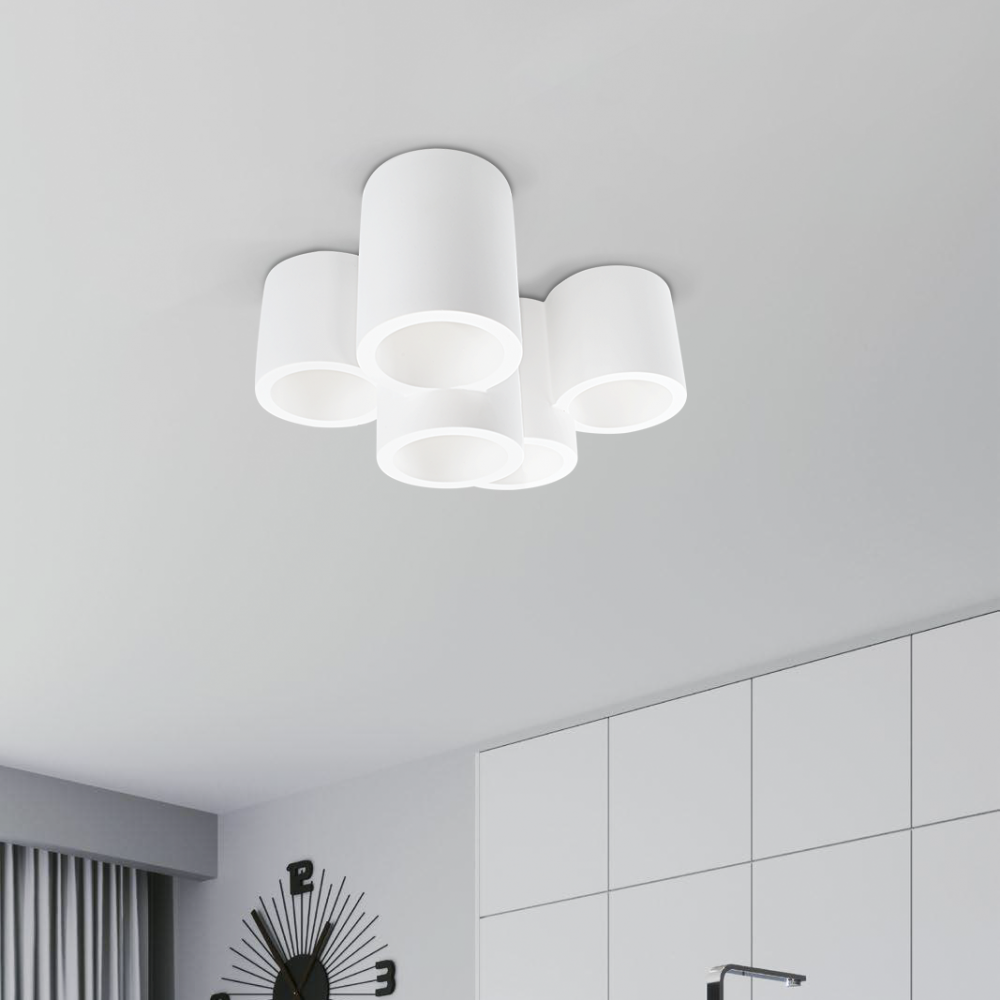 Aplique de pared de yeso GS-5027 Luces para el...