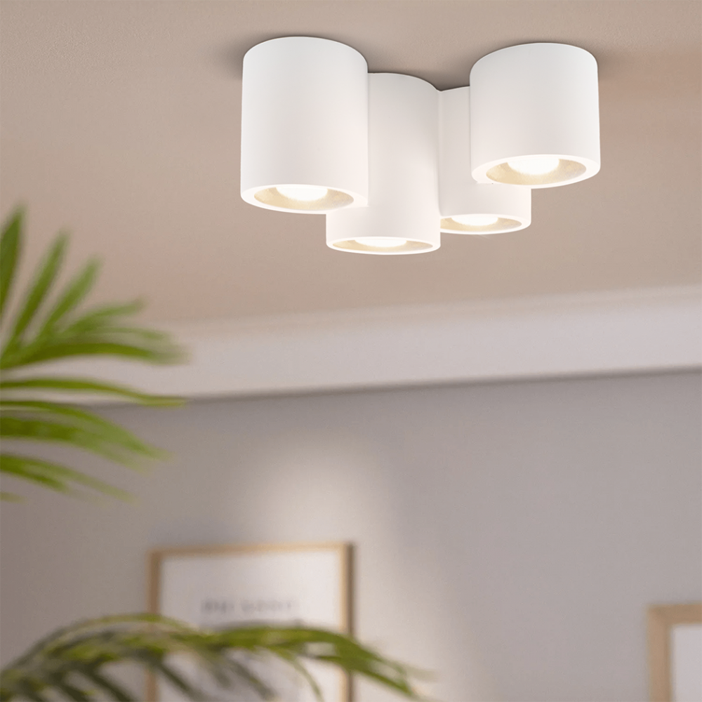 Aplique de pared de yeso GS-5027 Luces para el...