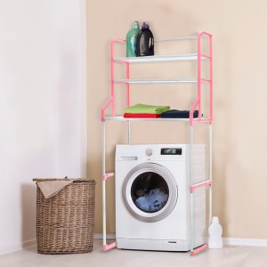 Estante para lavadora organizador de baño estantes... 2