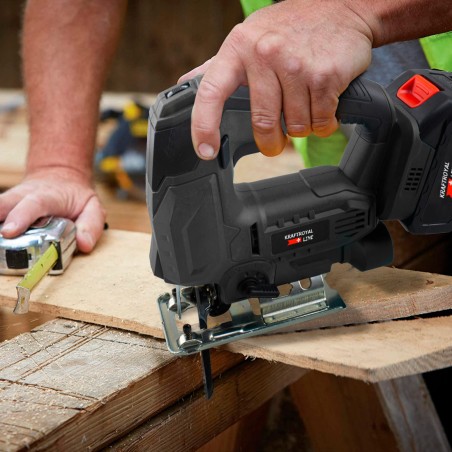 Sierra a batería de litio recargable luz LED y estuche KRAFTROYAL