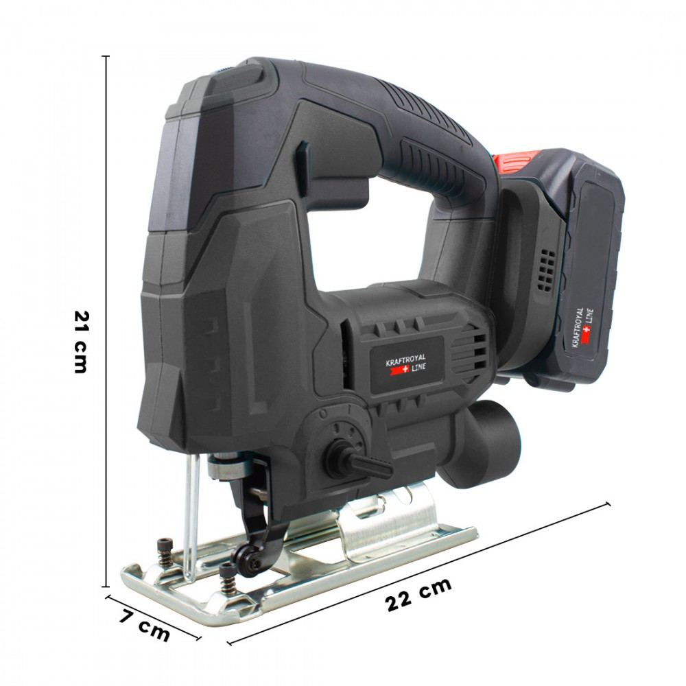 Sierra a batería de litio recargable luz LED y...