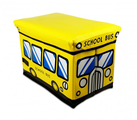 Baúl para juguetes con asiento diferentes motivos 49 x 31 x 31 cm 