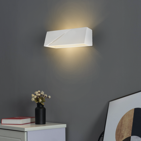 Aplique de yeso GS-5045 Montaje en pared G9 Emisión de luz doble