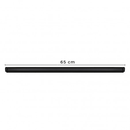 Protector puerta coche perfil tapa 2 Juntas 65cm Universal PVC cortable Negro