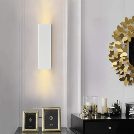 Aplique de yeso GS-5038 Montaje en pared GU10 Doble emisión de luz