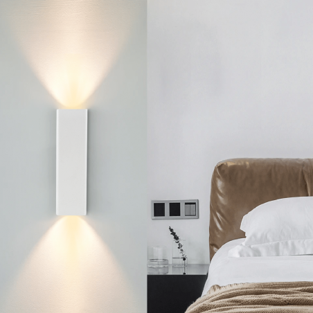 Aplique de yeso GS-5038 Montaje en pared GU10 Doble emisión de luz