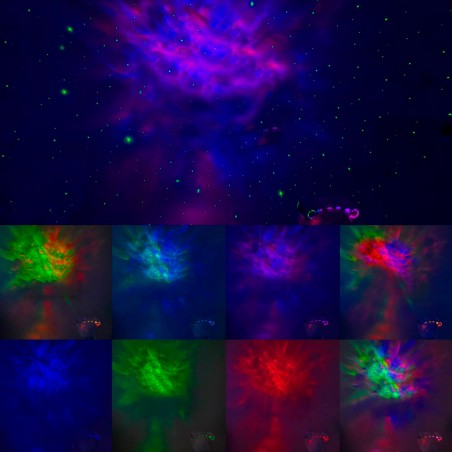 Lámpara De Astronauta Proyector De Galaxias Y Estrellas© – Locompr