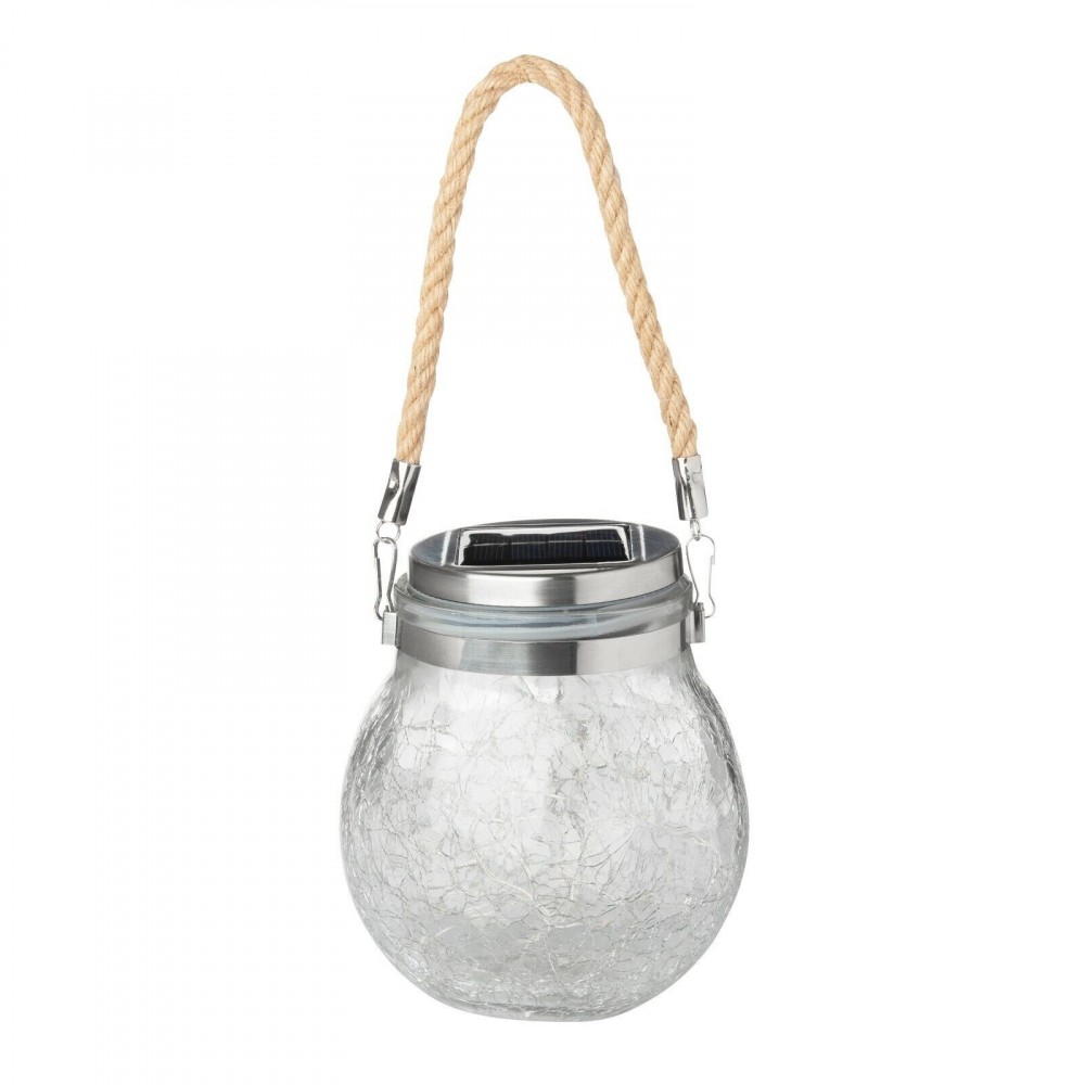 Linterna exterior de carga solar 2 uds. Tarro...