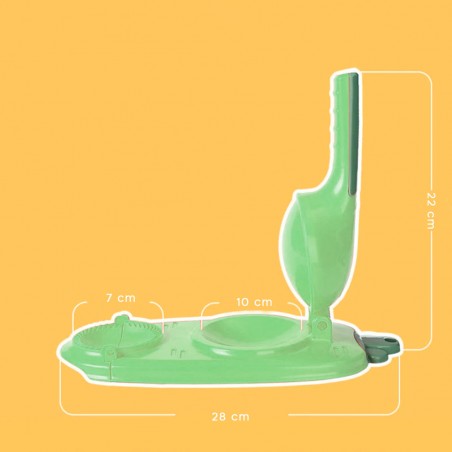 Molde manual para raviolis máquina herramienta de cocina a presión para ñoquis