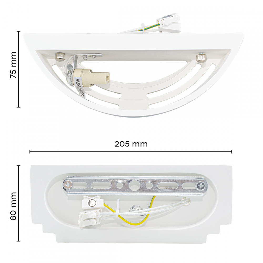Aplique de yeso GS-5041 Aplique de pared LED de...