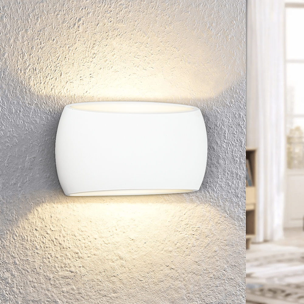 Aplique de yeso GS-5021 Montaje en pared E27...