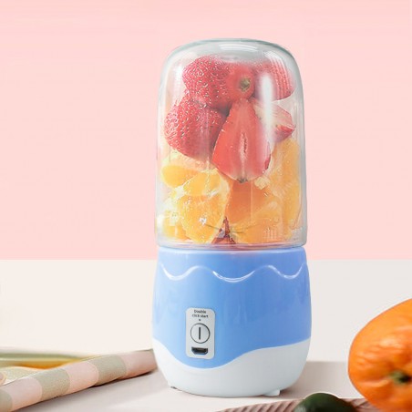 Mini licuadora portátil exprimidor eléctrico extractor recargable 400ml