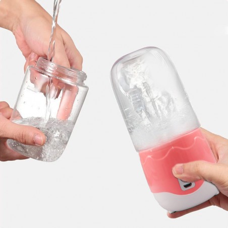 Mini licuadora portátil exprimidor eléctrico extractor recargable 400ml