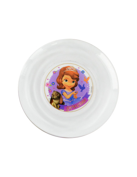 WD8543 Conjunto vajilla de cristal para niñas mod. PRINCESA SOFIA