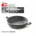 Cacerolade 32cm y dos mangos antiadherente y revestimiento con efecto piedra - Accademia Mugnano CUORE DI PIETRA Cacerolade 32cm y dos mangos antiadherente y revestimiento con efecto piedra - Accademia Mugnano CUORE DI PIETRA