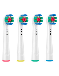 4 cabezales compatible con cepillo de dientes eléctrico...