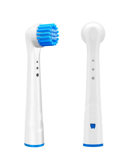 4x Cabezales reemplazo compatibles cepillo de dientes eléctrico de cerdas suaves