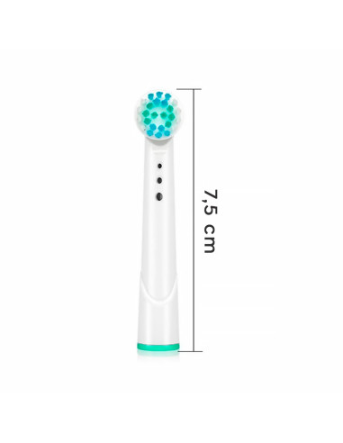 4pcs Cabezales recambio compatibles cepillo de...