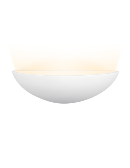 Plafón LED de yeso para pared GS-5036 Diseño de pared para pintar E27 Attack