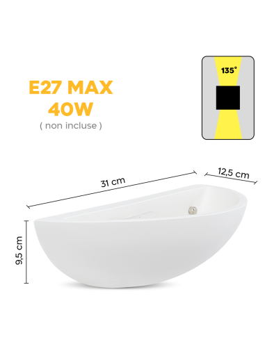 Plafón LED de yeso para pared GS-5036 Diseño de...
