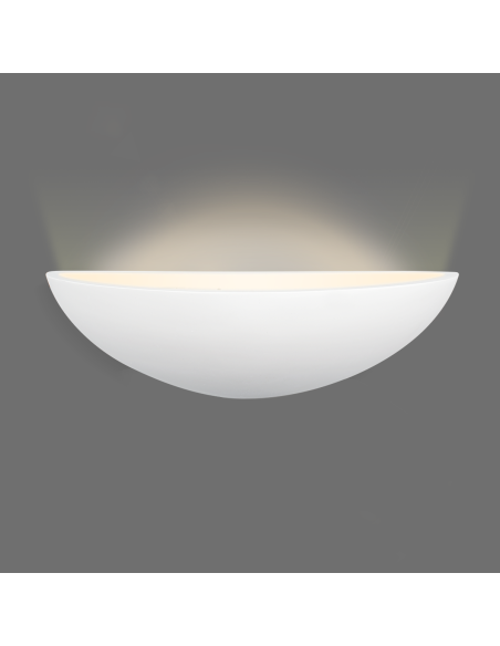 Plafón LED de yeso para pared GS-5036 Diseño de pared para pintar E27 Attack