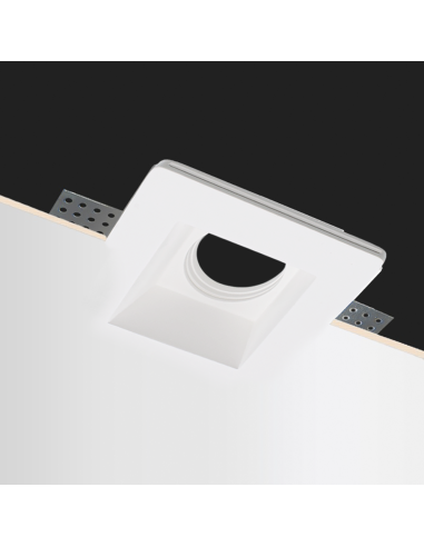 Portalámparas Escayola Retráctil GS-5006 Blanco...