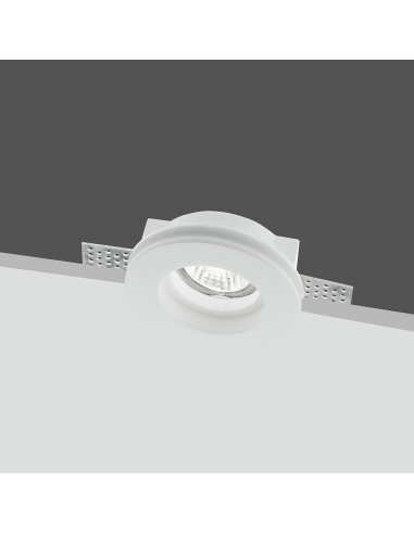 Portalámparas Retráctil de Yeso GS-5009 Redondo...