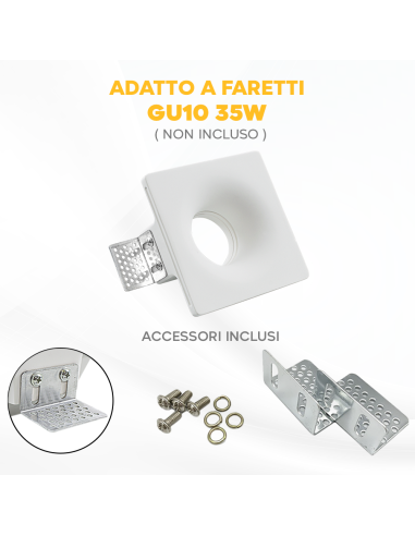 Portalámparas Escayola Retráctil GS-5011...