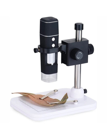 Microscopio video digital Wi-Fi portátil control de apps de smartphone