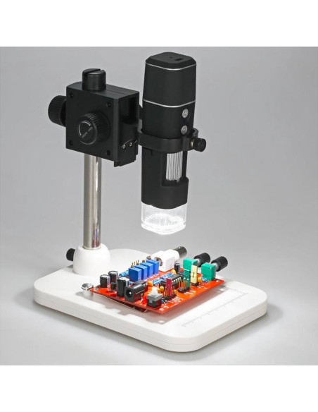 Microscopio video digital Wi-Fi portátil control de apps de smartphone