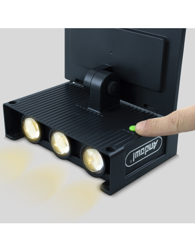 Lámpara de pared 6 LED con panel solar 7W Luz...