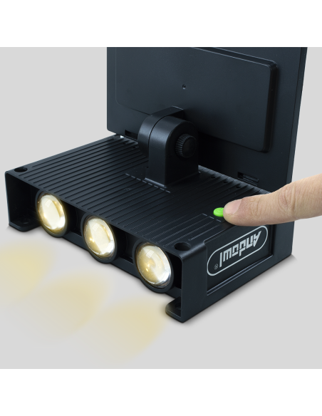 Lámpara de pared 6 LED con panel solar 7W Luz cálida Sensor de movimiento