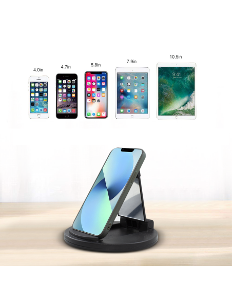 Soporte Plegable Para Tablet y Teléfono con Espejo Portátil accesorio para Móvil