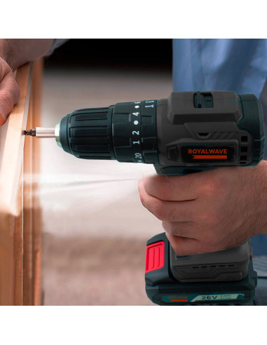 Atornillador Taladro Inalámbrico de Doble...