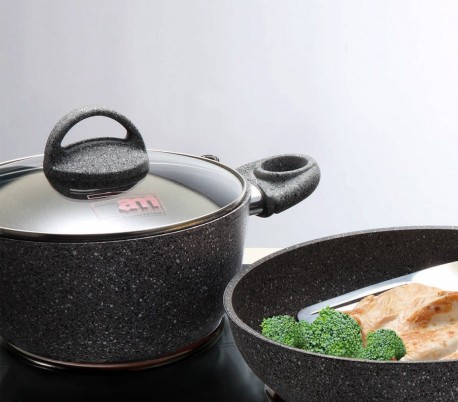 Tapa de vidrio  30 cm - Accademia Mugnano CUORE DI PIETRA