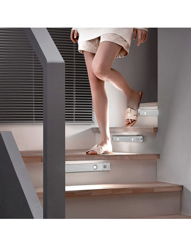 Tira LED Magnética Luz Inteligente de 30 cm...