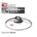 Tapa de vidrio  30 cm - Accademia Mugnano CUORE DI PIETRA Tapa de vidrio  30 cm - Accademia Mugnano CUORE DI PIETRA