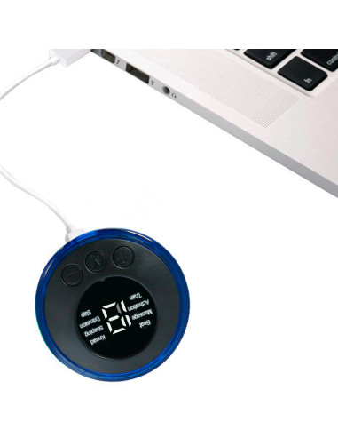 Mini Masajeador Cervical Eléctrico Recargable...