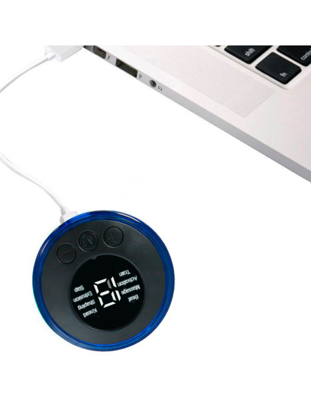 Mini Masajeador Cervical Eléctrico Recargable de Uso Múltiple con 8 Modos