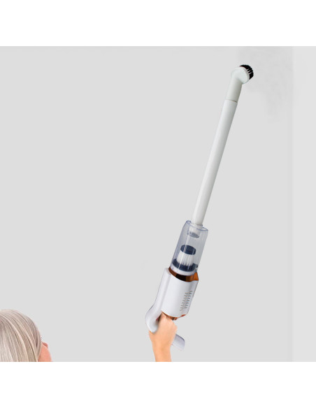 Aspiradora sin cables, escoba eléctrica sin bolsa, filtro antipolvo, recargable