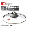 Tapa de vidrio  36 cm - Accademia Mugnano CUORE DI PIETRA Tapa de vidrio  36 cm - Accademia Mugnano CUORE DI PIETRA